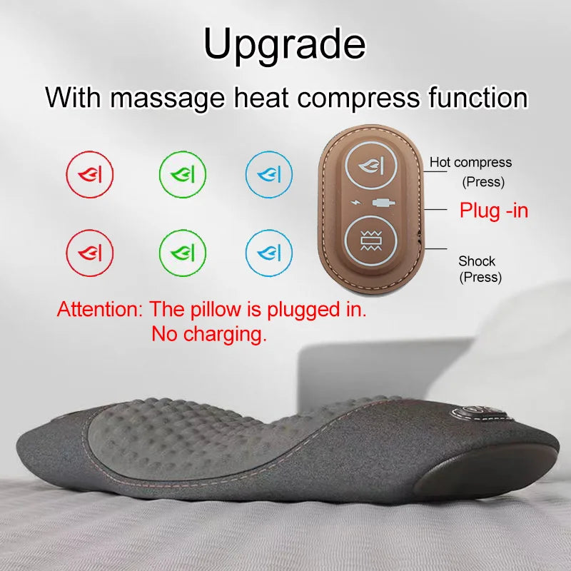 Electric Massage Waist Support Pad with Heating and Vibration for Pain Relief – Ergonomic Design, Portable and Comfortable 9