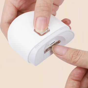 Electric Nail Clipper with Ergonomic Design and Nail Shavings Organizer – USB Rechargeable Trimmer 0