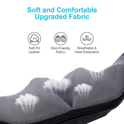 Electric Neck Massager with Heat – Portable Back and Shoulder Massage for Home and Car Use 5