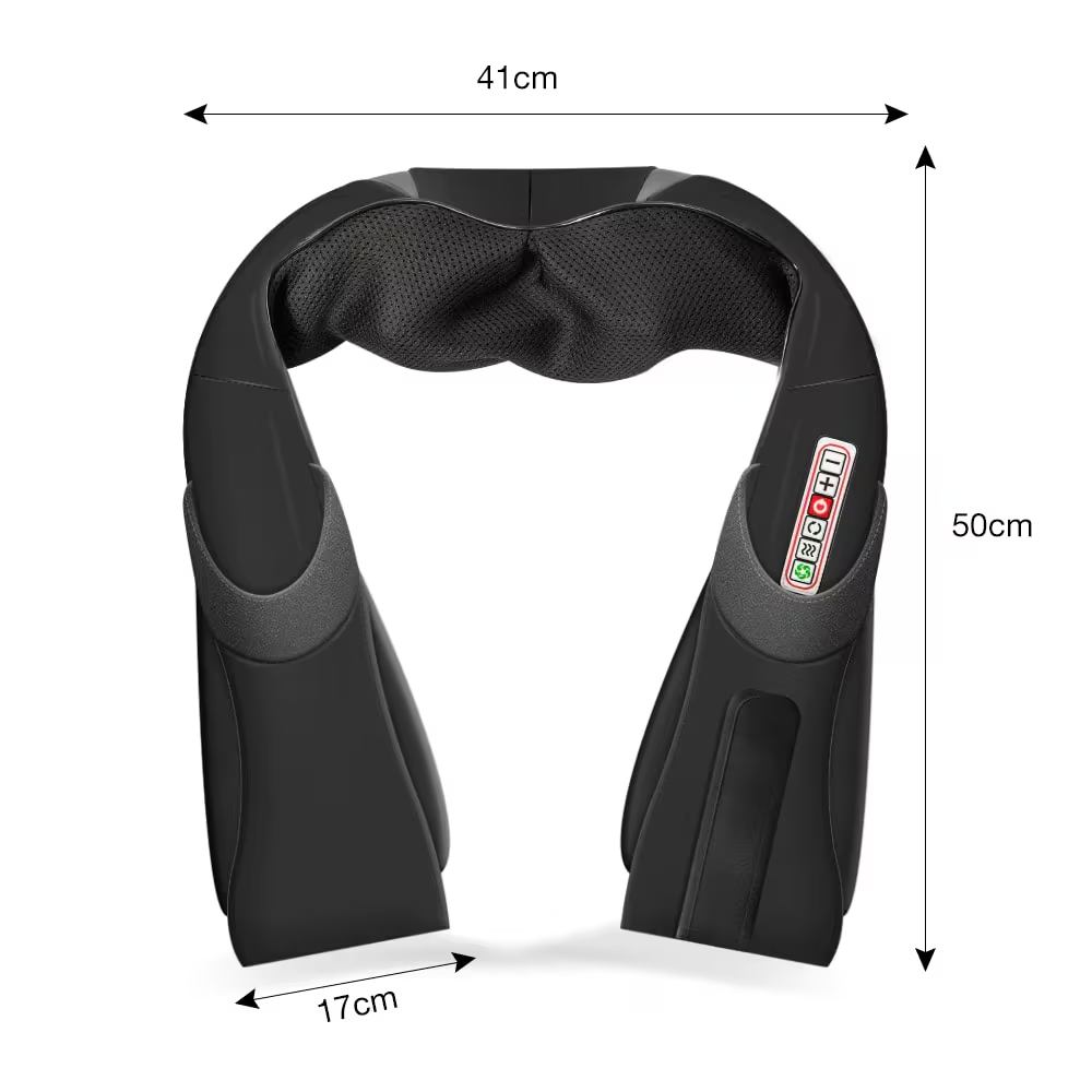 Electric Neck Massager with Heat – Portable Back and Shoulder Massage for Home and Car Use 7