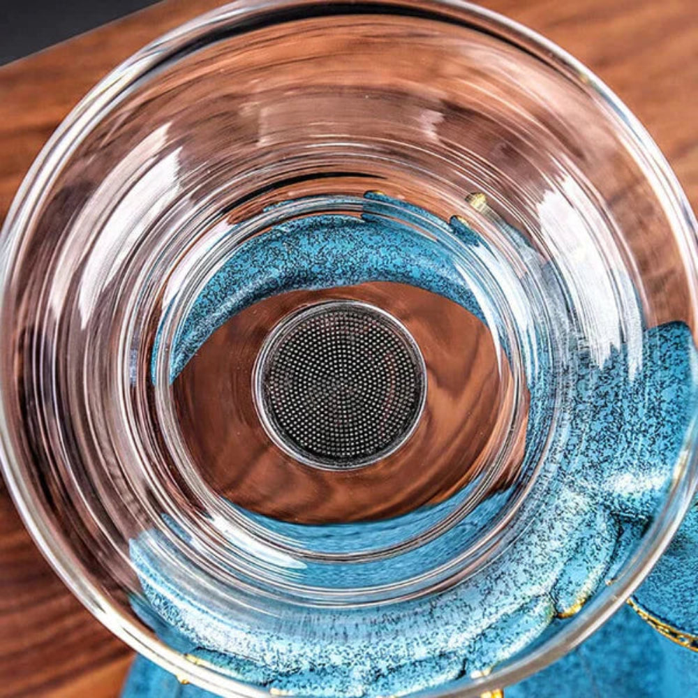 Elegant Ceramic Teapot Set with Animal Design – 5-Piece Tea Brewing Set 7