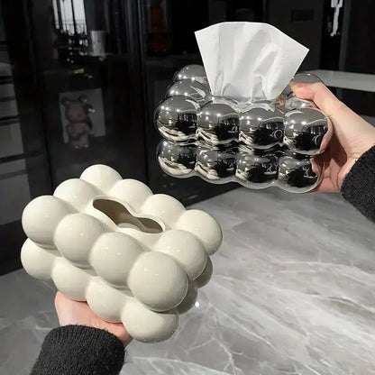 Elegant Ceramic Tissue Box for Modern Home Decor – Stylish and Functional Tissue Holder 3