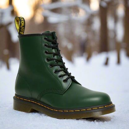 Elegant Leather Lace-Up Boots for Timeless Style – Versatile and Durable 6