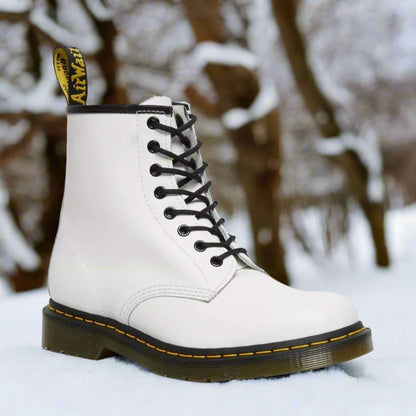 Elegant Leather Lace-Up Boots for Timeless Style – Versatile and Durable 8