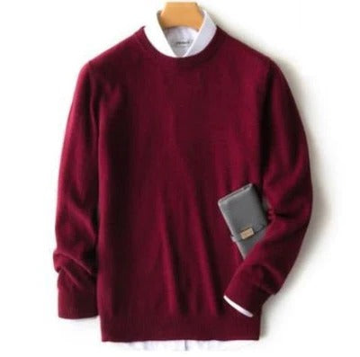 Elegant Men's Cashmere Sweater - Luxurious Softness and Timeless Style 3