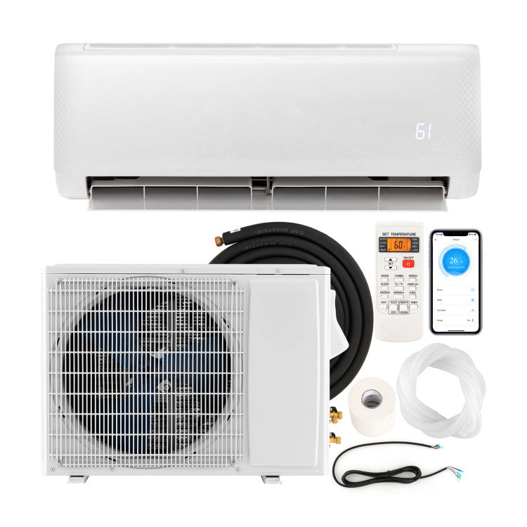 Energy-Efficient Split AC & Heater – 22000 BTU with Smart WiFi Control and Alexa Compatibility 0