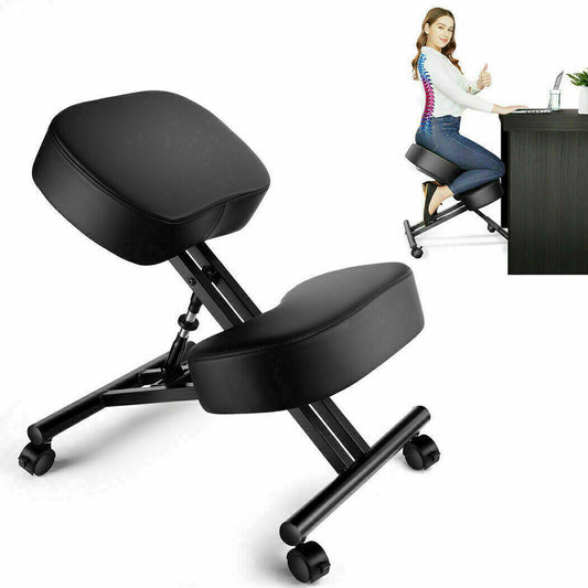 Ergonomic Adjustable Kneeling Chair for Improved Posture and Comfort – Best Kneeling Office Chair with Durable Design 0