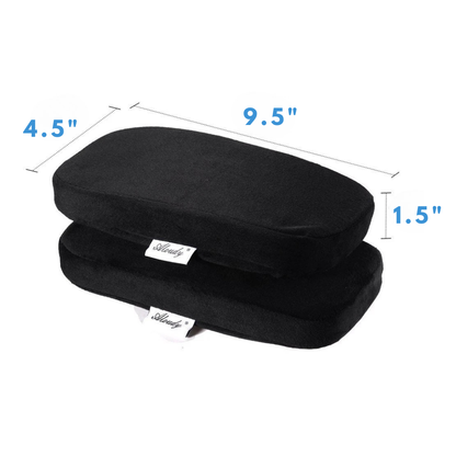 Ergonomic Armrest Pillow and Chair Arm Cushions for Desk Chairs - Memory Foam, Non-Slip, Universal Fit, Ideal for Office and Home Use 4