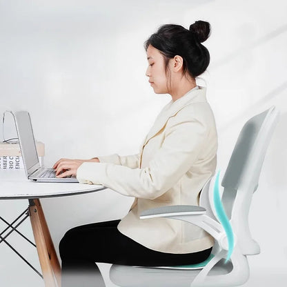 Ergonomic Back Support Cushion for Office Chair – Memory Foam Lumbar Pillow with Breathable Fabric 4