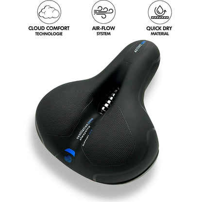 Ergonomic Bike Seat with Gel Cushion and Shock Absorption for Comfort 6