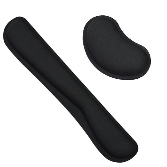 Ergonomic Keyboard and Mouse Wrist Rest Set for Comfort and Support 0