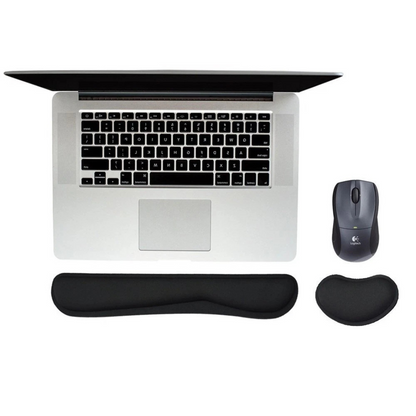 Ergonomic Keyboard and Mouse Wrist Rest Set for Comfort and Support 2