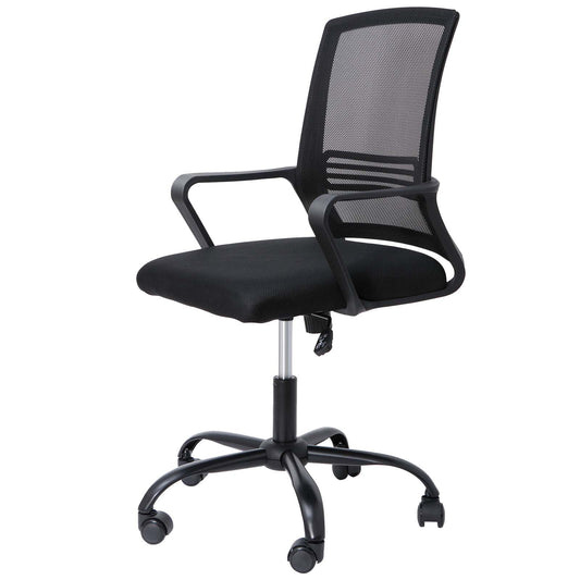 Ergonomic Mesh Office Chair with Lumbar Support and Adjustable Height – Breathable Design for Comfort 1