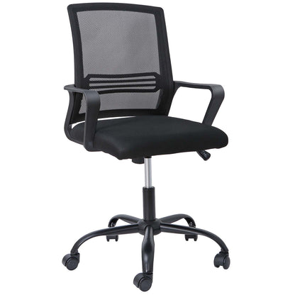 Ergonomic Mesh Office Chair with Lumbar Support and Adjustable Height – Breathable Design for Comfort 2