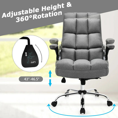 Ergonomic Office Chair with Adjustable Height and Comfortable Seat for Healthy Posture 5