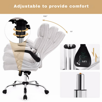 Ergonomic Office Chair with Adjustable Height and Comfortable Seat for Healthy Posture 6