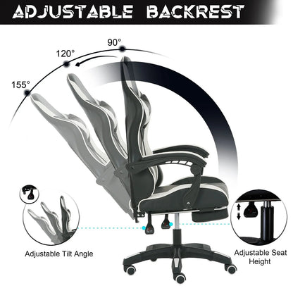 Ergonomic Office Chair with Adjustable Height and Neck Support – Comfortable Desk Chair for Gaming and Work 4