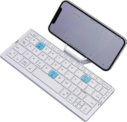 Foldable Bluetooth Keyboard with Magnetic Stand – Portable Wireless Keyboard for Tablets and iPads 7