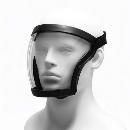 Full Face Anti-Fog Shield with Adjustable Band – Reusable Waterproof Safety Goggles 0