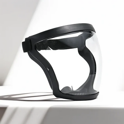 Full Face Anti-Fog Shield with Adjustable Band – Reusable Waterproof Safety Goggles 1