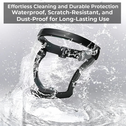 Full Face Anti-Fog Shield with Adjustable Band – Reusable Waterproof Safety Goggles 2