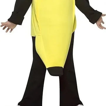 Funny Banana Costume for Men - Adult Halloween Costume for Parties and Carnivals, Bright Yellow, Lightweight Design