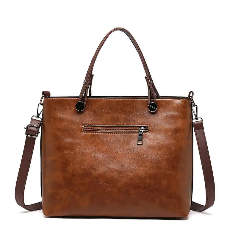 Genuine Leather Handbag with Removable Strap – Versatile and Durable Design 6