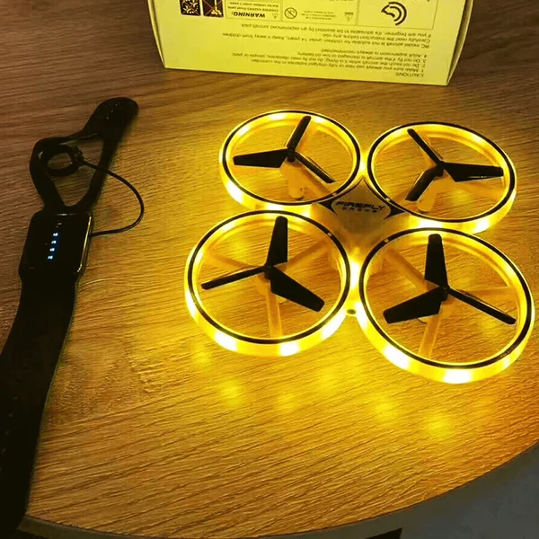 Hand-Controlled Drone for Kids with Gesture Control and LED Lights – Easy Navigation and Quick USB Charging 2