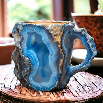 Handmade Ceramic Mug with Unique Artisan Design – Perfect Pottery Mug for Coffee and Tea, 350 ml Capacity 5