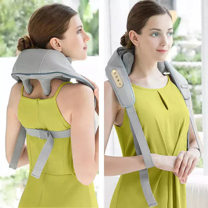 Heated Neck Massager for Deep Tissue Relief – Portable Design with User-Friendly Controls and Multiple Heat Settings 3