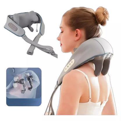Heated Neck Massager for Deep Tissue Relief – Portable Design with User-Friendly Controls and Multiple Heat Settings 4