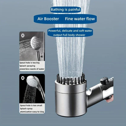 High-Pressure Water Filtering Shower Head with 4 Adjustable Modes – Durable ABS Design 4