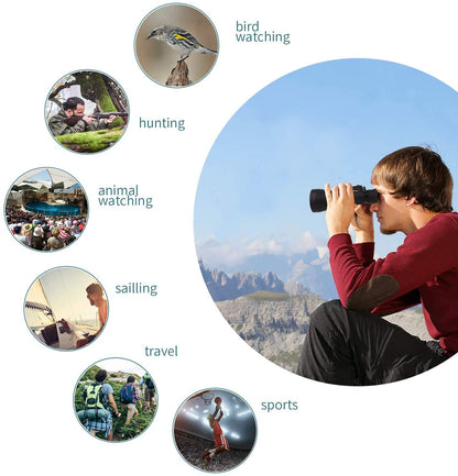 High Power Night Vision Binoculars with 60X Magnification – Waterproof and Durable for Outdoor Use 6
