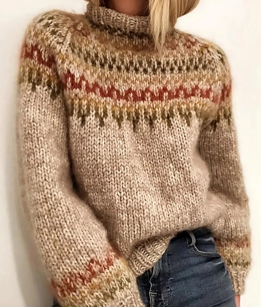 Icelandic Wool Turtleneck Sweater for Men and Women – Natural Warmth, Breathable, Classic Design 0
