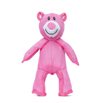 Indestructible Bear Dog Toy for Heavy Chewers – Durable and Interactive Plush Toy 1