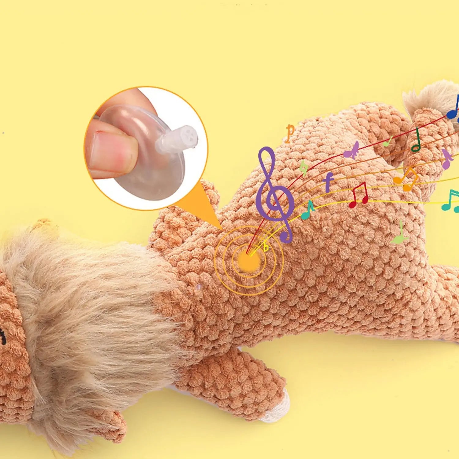 Indestructible Plush Dog Chew Toy with Squeaker – Durable for Aggressive Chewers 2