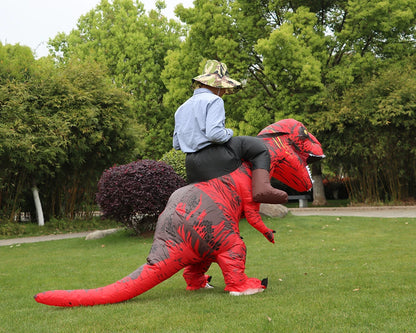 Inflatable T-Rex Costume for Adults – Fun Unisex Dinosaur Outfit for Halloween Parties