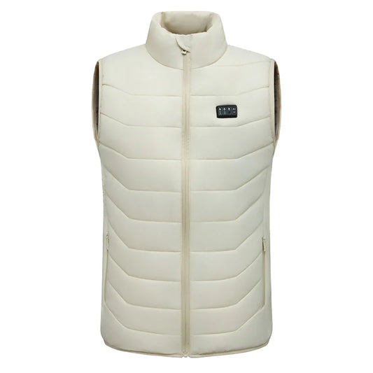 Intelligent Heating Vest with 28 Zone System – USB Electric Heated Vest for Men and Women, Best Heated Vest for Outdoor Activities