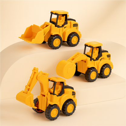 Interactive Construction Toy Vehicle Set for Kids Aged 2-5 – Durable and Educational Playtime Fun 1