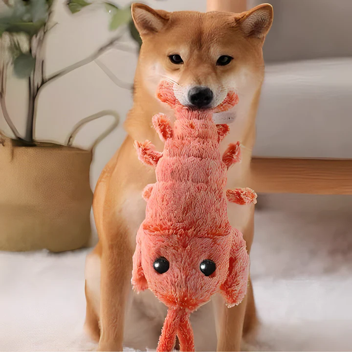 Interactive Floppy Lobster Dog Toy – Durable Cotton, 13.8 x 8.3 Inches, Engaging Play for Dogs 1