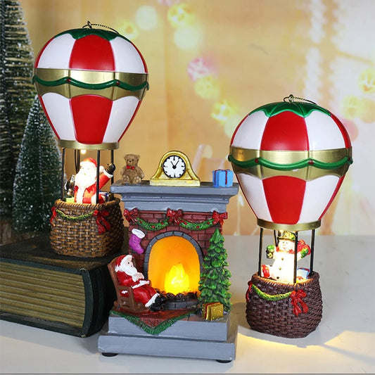 LED Christmas Lights - Santa Claus and Snowman Decorative Holiday Lights for Indoor and Outdoor Use 0