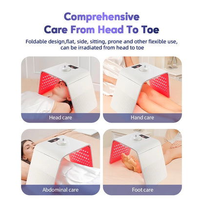 TRUZENIC LED Light Therapy Mask – 7 Color Photon Skin Care and Rejuvenation Device