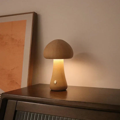 LED Touch Control Table Lamp – Soft Light Mushroom Design for Bedroom and Kids' Room 3