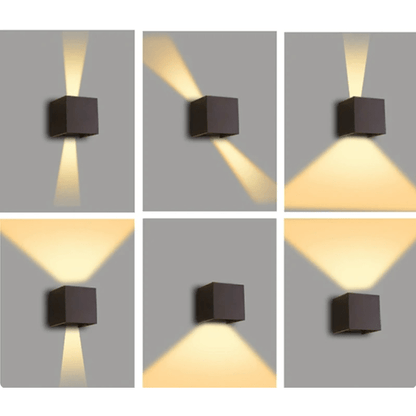 LED Wall Light Fixture Set of 2 with Adjustable Brightness – Modern Sconce Lights for Bedroom and Living Room 3