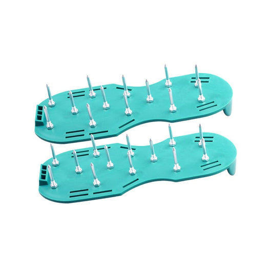 Lawn Aerator Shoes with Adjustable Straps and Iron Spikes for Healthier Grass Growth 1