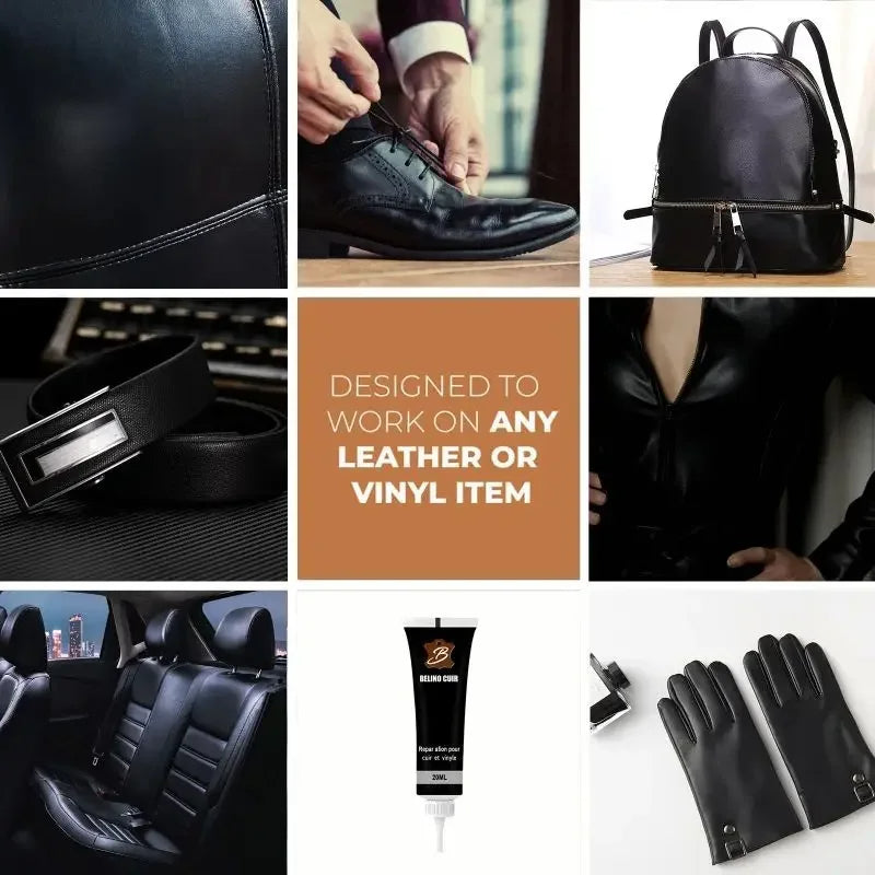 Leather Repair Gel for Easy Restoration of Seats and Upholstery – Non-Toxic and Portable 4