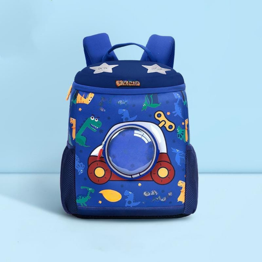 Lightweight Dinosaur Backpack for Boys with Hard Shell and Padded Straps 0