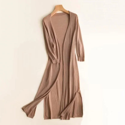 Lightweight Long Cardigan – Stylish and Comfortable Layering Piece 3