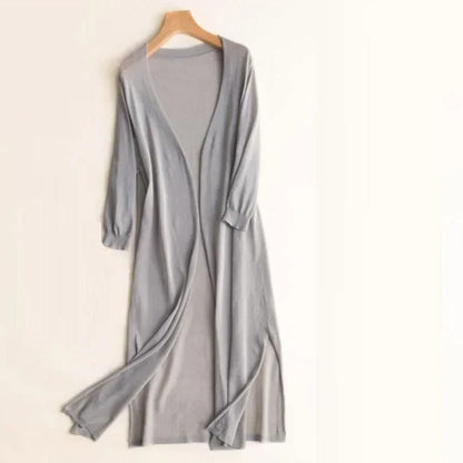 Lightweight Long Cardigan – Stylish and Comfortable Layering Piece 9