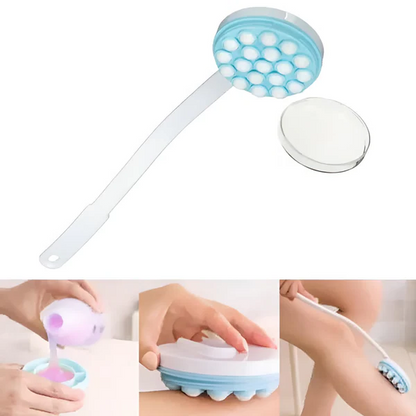 Long Handled Back Lotion Applicator and Massager – Easy Reach Skin Care Tool for Smooth Application 1